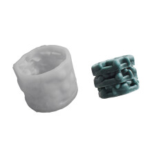 Moule en Silicone en forme de gaufre de cuisine, pour bougies