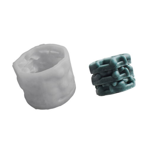 Easy Releases Silicone Waffle Bread Mold For DIY Casting Clay