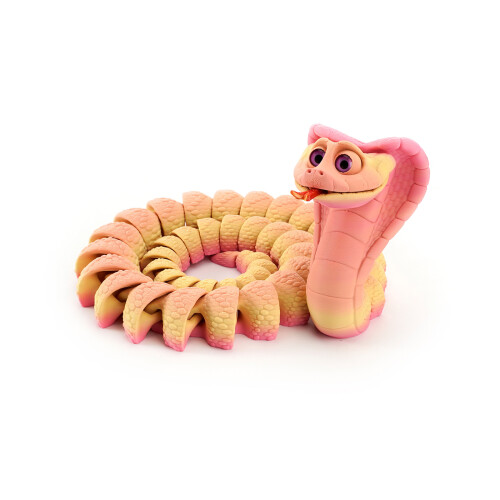 3D-geprinte Crazys Cobra's, flexibel gelede onrustige-Een 2
