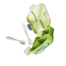 Récipient de préparation de repas pour enfants avec-Vert