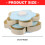 Multi Layer Rotating Snacks Box Divided Serving Tray for Fruits 3
