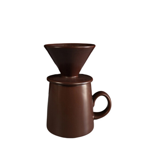 Artisanal Crafted V 60 Coffee Brewer Ceramic Materials-512 E.