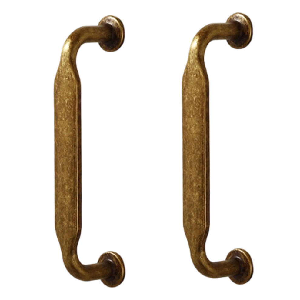 2Pcs Cabinet Door Handle Wardrobe-Antique Bronze 96 Distance 7696001820537