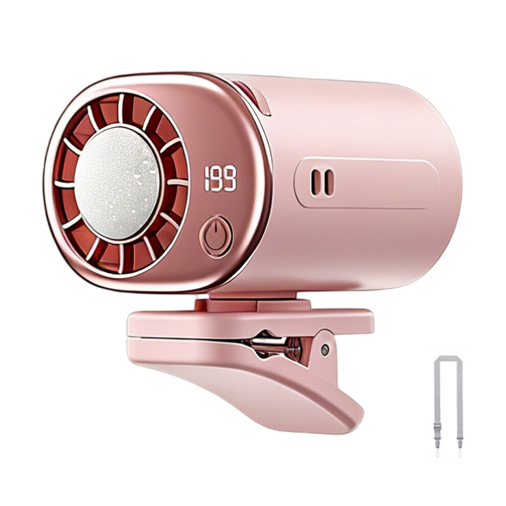 Convenient Detachable Fan With Refreshing Function And-Pink 7696001818176