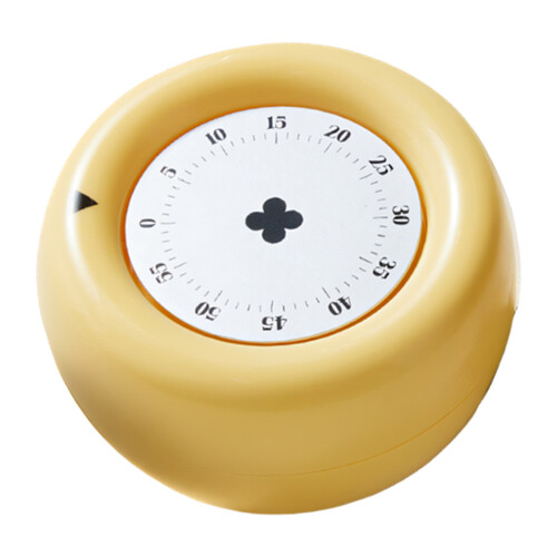 Visual 60 Minutes Countdowns Timer With Rotating Dials-Yellow