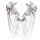 Patchs perlés brodés pour robe de mariée, embellissement-Non. 3 1
