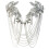 Rhinestones Fringe Applique Embroidered Beaded Sequins-No. 1 1