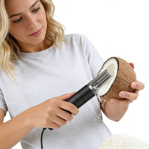 Portable Electric Coconut Grater Machine Multipurpose-Black 2