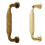 2Pcs Drawer Pulls Zinc Alloy-Antique bronze 76 distance 4