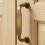 2Pcs Drawer Pulls Zinc Alloy-Antique bronze 76 distance 7