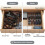 2Pcs High Quality Clear Belt Display Stand Perfect For Ties And 5