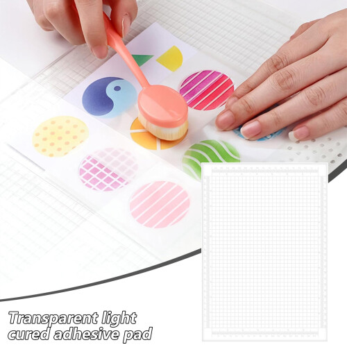 Clear Stick Mat Accessory For Cutting And Craft Supplies 1