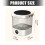 12L Washing Machine Big Capacity with Clothes Spin Dryer-White 4