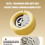 Visueller magnetischer mechanischer Countdown-Timer mit-Gelb 5