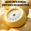 Visual 60 Minutes Countdowns Timer With Rotating Dials-Yellow 7