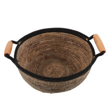 Panier Rond En Marron , Rangement Polyvalent