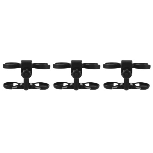 3Pièces -Bouteille ABS Pour Poussette Noir 1