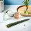 Beige Wood Aromatherapy Diffuser Bottle with Snowman Roller Ball 3