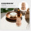 Beige Wood Aromatherapy Diffuser Bottle with Snowman Roller Ball 5