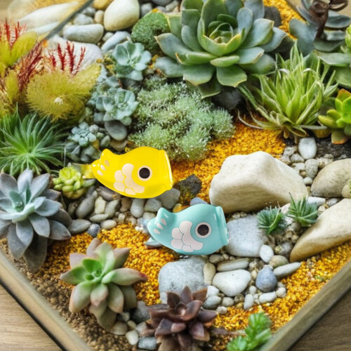 Glow Japanese Carp Decoration Assorted Color 10pcs 2