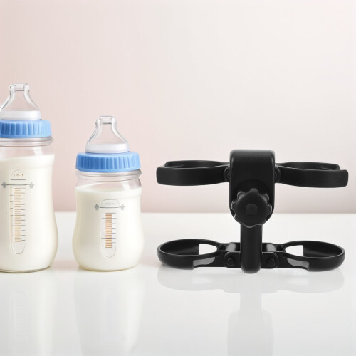 Stable Black ABS Universal Cup Holder for Stroller Pram Walker 2