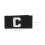 6Pcs Stretchable Black Elastic Captain Armbands for Football Training 2