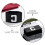 6Pcs Stretchable Black Elastic Captain Armbands for Football Training 4