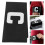 6Pcs Stretchable Black Elastic Captain Armbands for Football Training 7