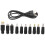 Power Cord USB to 5.5X2.1 Multifunctional  Interchangeable Plug 1
