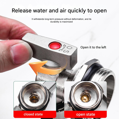 Copper Underfloor Heating Distributor Valves Heating-41mm B 1