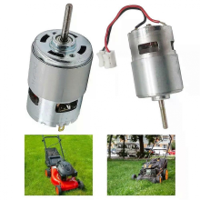 1 kpl 755 DC-moottori 12V 24V 120W kuulalaakerilla varustettu suuren vääntömomentin elektroninen komponenttimoottori, suuritehoinen ja hi