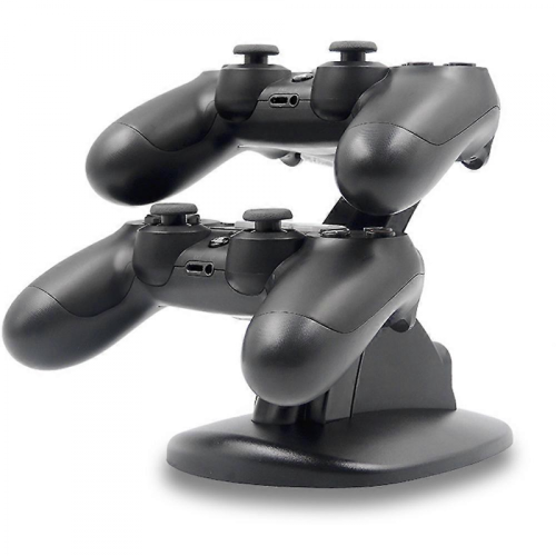 PS4 Controlleroplader - Hurtig og sikker opladningsdock til Playstation 4-controllere 2