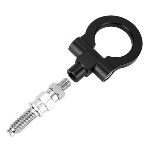 Gancho de remolque compatible con E46 E36 con acabado negro CNC-H H 1