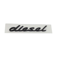 Emblema adhesivo 3D Premium Car Styling para Cayenne Diesel, capó, guardabarros, maletero, placa de identificación, pegatina.