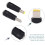 Power Cord USB to 5.5X2.1 Multifunctional  Interchangeable Plug 5