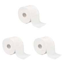 3 De Lingettes Blanches Non Tissées Douces Pour