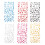 30 Selbstklebende Alphabet Sticker Bunt Für Scrapbooking 1