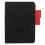 A6 Notebook Cover Mit Kartenfach Stiftschlaufe Schwarz Robust 1