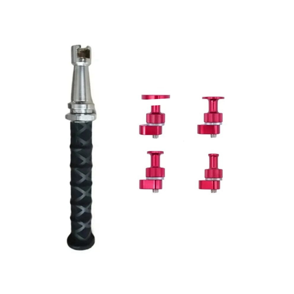 Tauoh Car Dent Repair Sliding Hammer Tool Spring Telescopic Small Pull Hammer Anti-Skating Hail Pull Hammer Tool