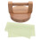 Khaki Beech Wood Baren for Crafts Handheld Printmaking Press Tool 1