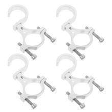 4Pcs Multi-Use Silver Scooter Hooks for Walker Wheelchair Bag Holders