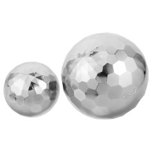 2St Reflecterende Roestvrijstalen Decoratieve Tuinballen
