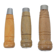 3Pcs Ergonomic Wooden Handles for Kitchen Grip and Repair
