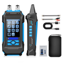 11 in 1 Network Cable Tester with 60000 Digit Multimeter 7 Wavelengths OPM 10Km/10mW VFL 600M Without Multimter Function