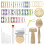 Darning Egg Darning Mushroom for Socks Darner Egg Kit Include 14 Hooks Small Weaving Darner Loom 9 Large Eye Needles 1