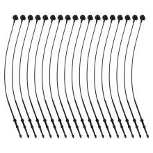 5000Pcs 4 Inch Black Security Loop Pin Tag Fasteners for Clothing, Jewelry, and More