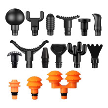 Massage Gun Attachments for Hypervolt Go, 15 PCS Massager Heads to Meet Different Needs for Tissue Muscle Massage Gun