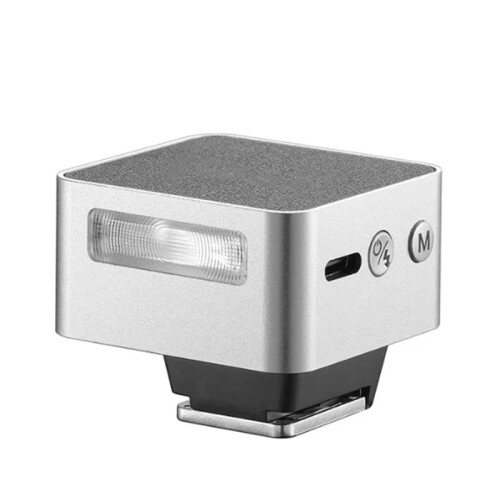 ZT08  TTL Flash Light for  Quick Release Hot Shoe DSLR/Mirrorless Camera Fill Light -Camera Speedlite Silver