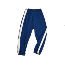 (11-12 Years, Dark Blue) Kids Boys Girls Striped Sport Sweatpants Running Jogger Trousers Long Pants