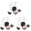 150 Pack Clear Plastic  Cupcake Container, Individual Packaging Treat Boxes with Dome Lids for  Muffin Macaron 1